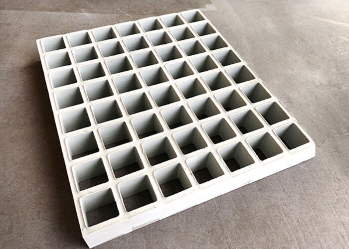 GFK-Gitterrost 38 x 38, Höhe 38, 3017 x 1000